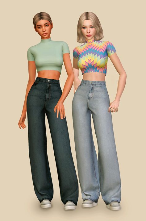 Cute Sims 4 Outfits, Sims 4 Outfits No Cc, Sims 4 Outfits, Cute Sims, The Sims 4 Packs, Tumblr Sims 4, Sims 4 Teen, Sims 4 Characters, Sims4 Clothes