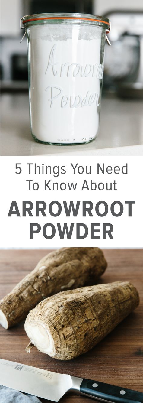 What Is Arrowroot Powder, Arrowroot Recipes, Baking Soda Cleaner, Arrow Root, Arrowroot Flour, Gf Baking, Baking Powder Uses, Paleo Food, Arrowroot Powder