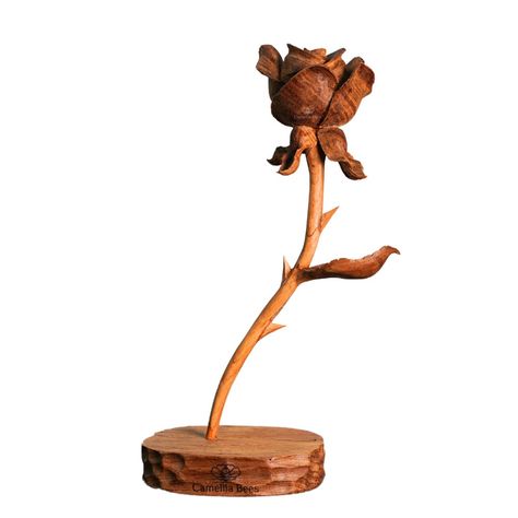 Rose Sculpture, Wood Roses, Wooden Roses, Making Flowers, Happy Anniversary Cards, Carving Patterns, Wood Carving Patterns, Rose A, Wooden Flowers