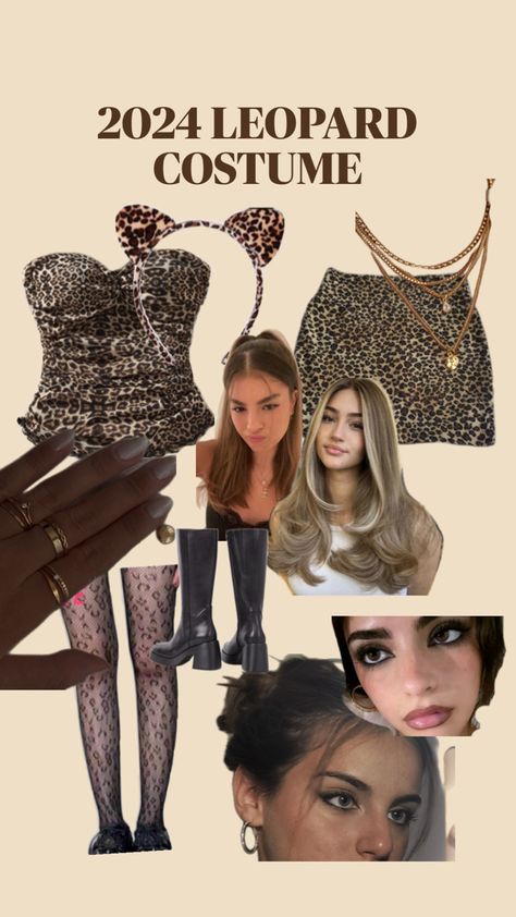 My outfit for Halloween Leapord Costume Halloween, Cheetah Outfit Halloween, Chetta Halloween Costume, Jaguar Halloween Costume, Lepord Halloween Outfit, Leapord Halloween Outfit, Costumes For Dark Hair, Cougar Halloween Costume, Jaguar Outfit