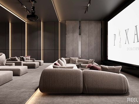 Modern Sofa Designs Luxury, Home Cinema Room Ideas, Sofa Design Luxury, Cinema Room Design, Home Theatre Design, Classic Bedroom Design, Home Theater Room Design, Theater Room Design, Karaoke Room