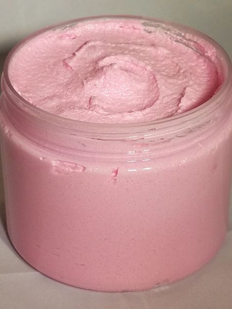 Aesthetic Slime, Red Lipstick Matte, Glow Birthday Party, Glow Birthday, Sugar Scrubs, Pink Doll, Body Scrubs, Bath And Body Care, Whipped Body Butter