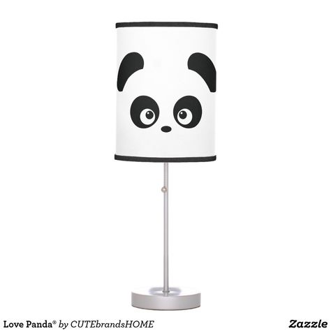 Cute Endangered Animals, Panda Room, Faux Tree Branches, Panda Items, Panda Nursery, Love Panda, Decorative Pebbles, Blue Ceilings, Tall Table Lamps