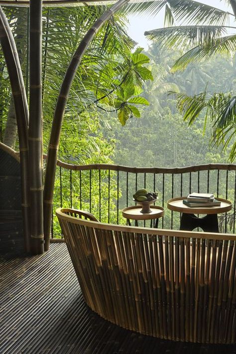 2019 design trends Jungle House, Custom Benches, Tropical House, Outdoor Wood, Home Decor Trends, Elle Decor, Interior Design Trends, 인테리어 디자인, Decor Interior Design