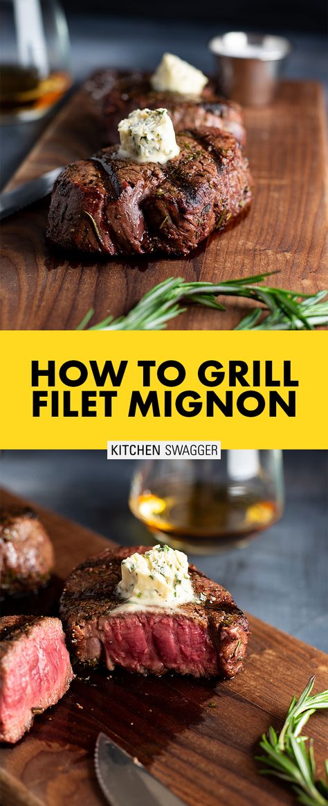 Cooking Filet Mignon Grill, Fillet Mignon Recipes Grilled, How To Grill Filet Mignon On Gas Grill, Grilling Filet Mignon On Gas Grill, Grilled Filet Mignon Recipes, Filet Mignon On Blackstone, Easy Filet Mignon Recipes, Grilling Filet Mignon, Filet Mignon Recipes Grilled