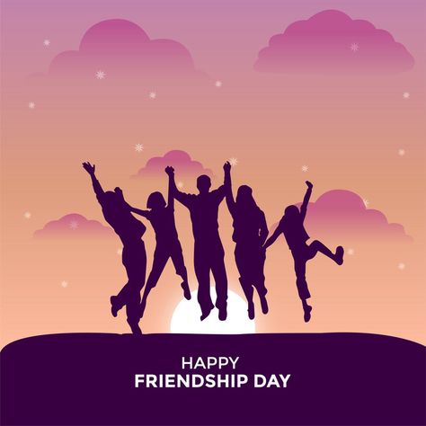 Friendship Day Background, Background With People, Illustration Friendship, International Friendship Day, Photography Movies, Day Background, Happy Friendship, Happy Friendship Day, Friendship Day