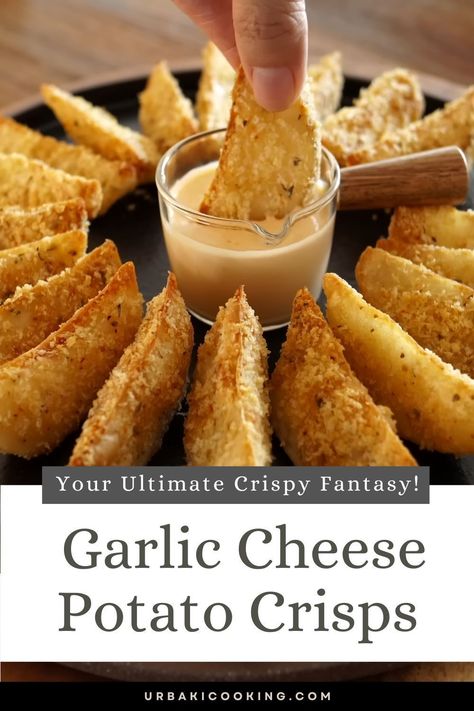 Brace yourself for an epic flavor journey with our "Perfect Crispy Garlic Cheesy Potatoes" – a culinary masterpiece that'll ignite your taste buds.These delectable delights offer a tantalizing blend of crispiness, the rich embrace of garlic, and the irresistible ooze of cheese. Whether you're entertaining guests, seeking comfort in a side dish, or simply yearning for a bold and flavorful snack, these potatoes are guaranteed to leave a lasting impression. Prepare for a culinary adventure like Crispy Garlic Cheese Potatoes, Garlic Cheese Potatoes, Asian Side Dishes, Cheese Potato, Crispy Garlic, Crispy Cheese, Potato Snacks, Grated Potato, Easy Potato Recipes