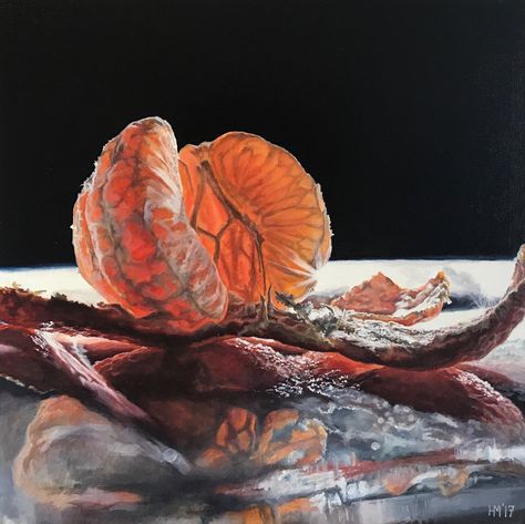 Hannah Moghbel - Contemporary Paintings Alevel Art, Contemporary Still Life, Image Of Fish, Still Life Fruit, Food Painting, Drawing And Painting, Watercolor Sketchbook, European Paintings, Still Life Drawing