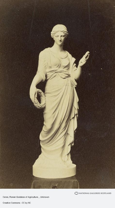 Ceres, Roman Goddess of Agriculture | National Galleries of Scotland Ceres Goddess, Goddess Of Agriculture, Goddess Aesthetic, Roman Statue, Gallery Of Modern Art, Roman Goddess, Goddess Statue, National Portrait Gallery, Goddess Art