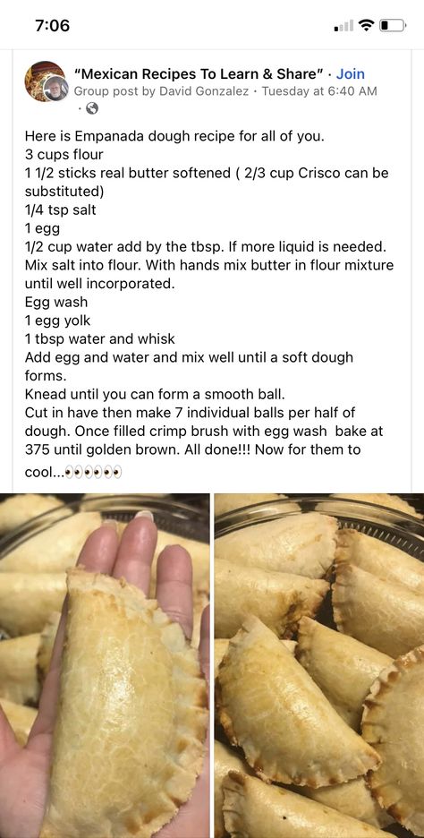 Easy Empanadas Recipe Dough, Argentina Desserts, Latina Food, Belizean Recipes, Empanadas Recipe Dough, Easy Empanadas Recipe, Homemade Empanadas, Empanada Dough, Guatemalan Recipes