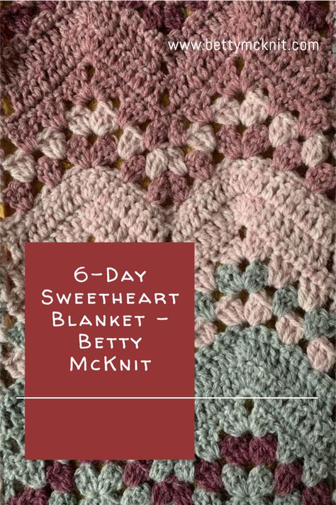 The 6-Day Sweetheart Blanket is a variation on the classic 6-Day Kid Blanket crochet pattern by Betty McKnit. Make one for your sweetie. Sweetheart Blanket, Crochet Ripple Afghan Pattern, Crochet Ripple Afghan, Crochet Granny Stitch, Easy Beginner Crochet Patterns, Crochet Blanket Tutorial, Kid Blanket, Crochet Rug Patterns, Blanket Crochet Pattern