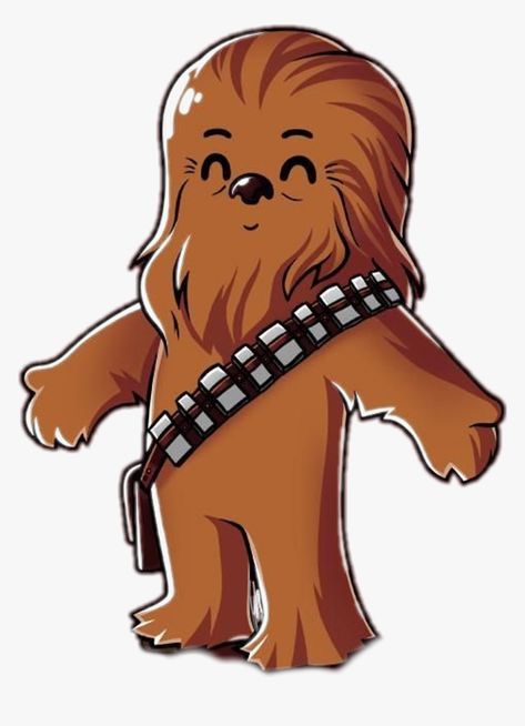 Chewbacca, Png Download, Cartoon Character, Transparent Png, Png Image, Star Wars