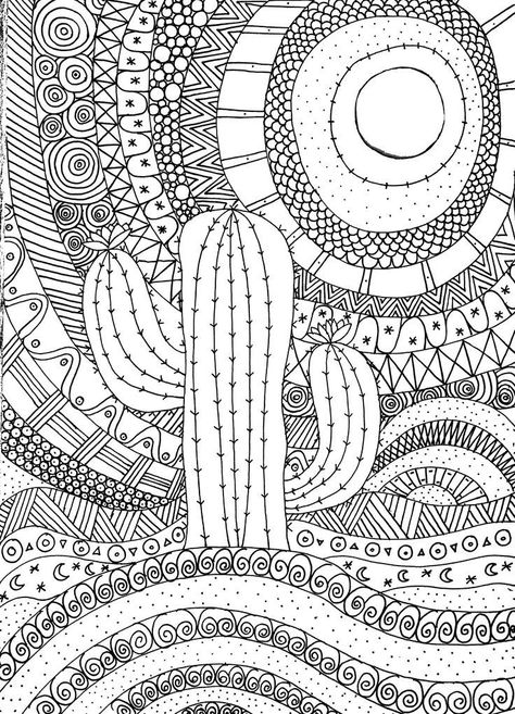 Doodle Line Art, Whimsical Art Journal, Abstract Coloring Pages, Zen Doodle Art, Black And White Art Drawing, Pattern Coloring Pages, Calm Your Mind, Tangle Art, Relaxation Meditation