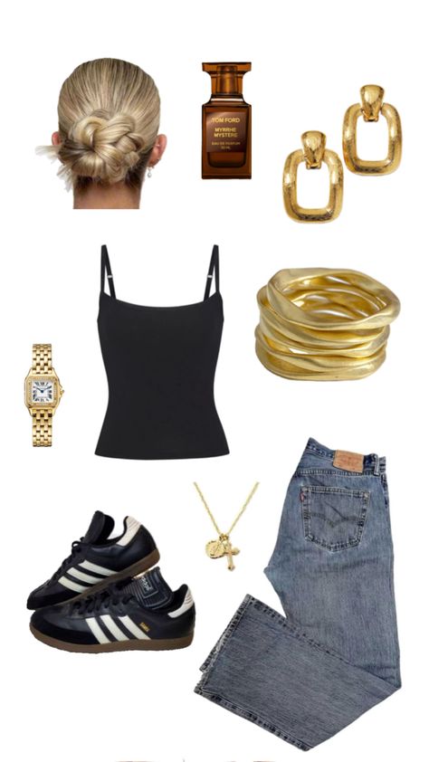 Nyc Inspo Outfits, Going To The Fair Outfit, Night Time Dinner Outfit, Dresscode Friendly School Outfits, Fashionable School Outfits, Easy Fit Ideas, New York Outfit Inspo Spring, Winter Outfits Samba, Outfits To Wear To Class College