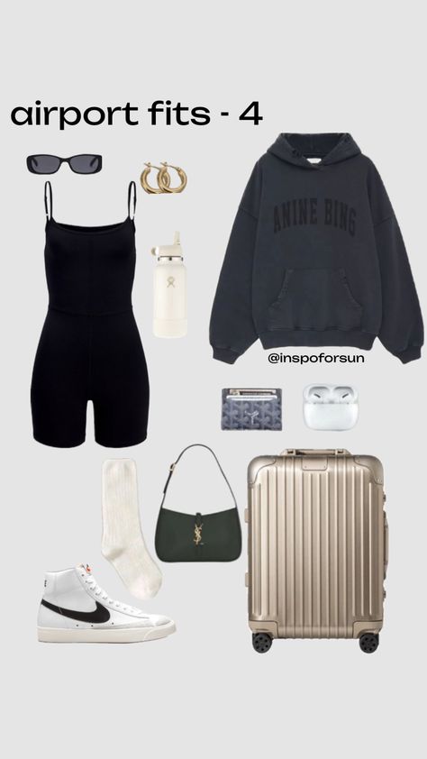 Airport Outfit Inspo Summer, Summer Plane Outfit Airport Style, Airport Fits Comfy, Airport Fits Summer, Summer Plane Outfit, Cute Airport Outfit Summer, Comfy Airport Outfit Summer, Plane Outfit Airport Style Comfy, Plane Fits