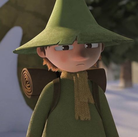 Snufkin Without Hat, Fuzzy Felt Snufkin, Cottage Core Boy, Fuzzy Felt, Moomin Valley, Picture Albums, Mega Man, New Hobbies, Art Reference Poses