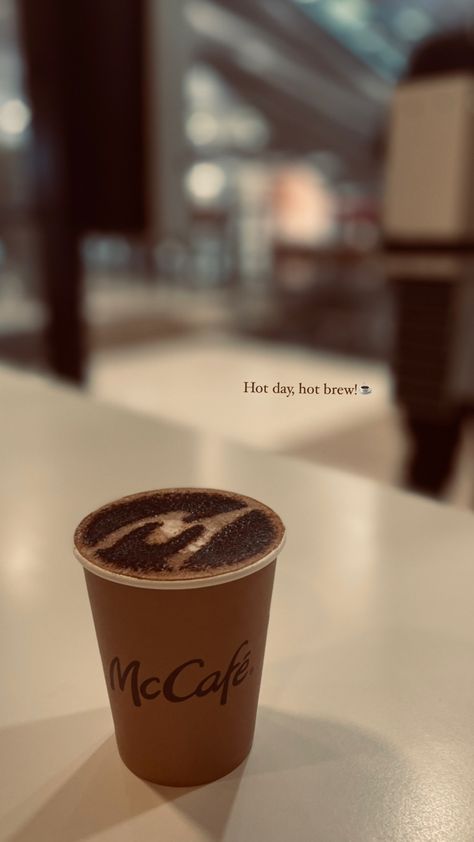 #mcdonalds #mcd #cappuccino Aesthetic Ig Inspo Pics, Cappuccino Quotes, Cup Of Coffee Aesthetic, Cafe Snaps, Coffee Photography Aesthetic, Coffee Snaps, Cappuccino Aesthetic, Mc Cafe, Cafe Pic