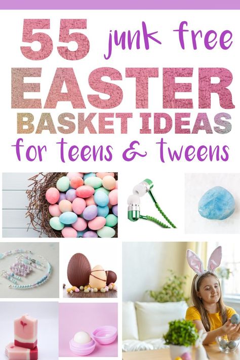 As the kids get older it's harder to come up with clever ideas for their Easter Baskets. Here are the best Easter basket ideas for a teenage girl (and tweens!). Here are 55 creative Easter basket ideas for tweens, teens, and college kids. Easter Egg fillers for tweens and teens. Easter Gift For Teenagers, Pre Teen Easter Ideas, Easter Ideas For Preteens, Easter Basket Ideas For 11 Year Girl, Easter Basket Ideas For 10 Year Girl, Non Candy Easter Basket Ideas For Teens, Easter Basket Ideas For Girls 10-12, Teen Easter Basket Ideas 2024, Teenage Girl Easter Basket