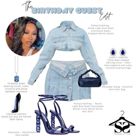 Buttons Outfit, Book Styling, Outfit Links, Micro Skirt, Swag Outfits For Girls, Inspo Outfit, Virtual Fashion, Cropped Denim Jacket