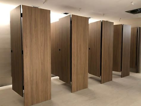 Commercial Bathroom Stalls, Public Bathrooms Design, Public Toilet Design Ideas, Public Wc Design, Public Toilet Interior, Public Bathroom Ideas, Church Bathroom Ideas, Commercial Restroom Design, Public Bathroom Design