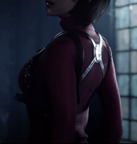 Resident Evil 4, Ada Wong, Resident Evil, On Twitter, Twitter, Red, Hair, Black