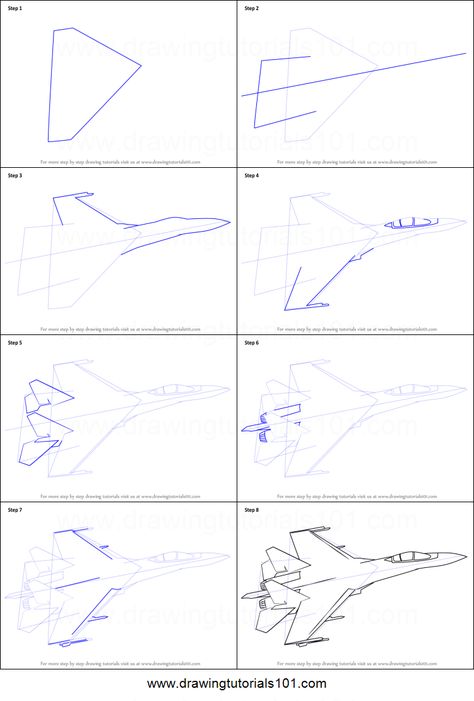 How To Draw A Jet, Art Sketches Step By Step, Fighter Jet Drawing, Jet Drawing, Fighter Planes Art, Airplane Drawing, Military Drawings, Nature Art Drawings, Drawing Sheet