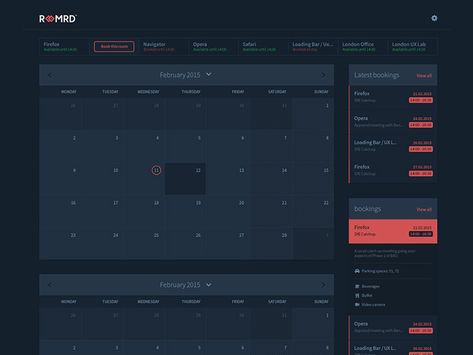 Internal Meeting Room Booking System by Dennis Terrey Meeting Room Booking System, Booking Website, Booking App, Calendar App, Wix Templates, Room Book, Hotel Website, Ui Design Website, Room Display