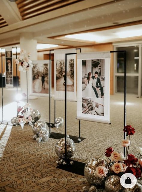 Ritz Carlton Wedding, Wedding Photo Display, Singapore Wedding, Wedding Photobooth, Gallery Display, Wedding Entrance Decor, Flower Arch, Wedding Backdrop Design, Wedding Backdrop Decorations