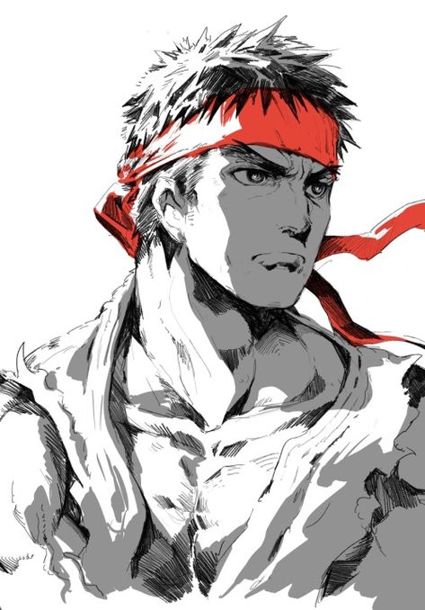 Ryu Fanart Street Fighter, Street Fighter 6 Fanart, Ryu Street Fighter Art, Ryu Fanart, Street Fighter Fanart, Arcade Ideas, Street Fighter Wallpaper, Ken Street Fighter, Capcom Street Fighter