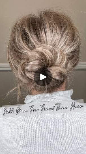 Hair Updos Ponytail, Updos Ponytail, Ashley Erickson, Easy Messy Bun, Messy Bun Tutorial, Hair Tricks, Easy Bun, Messy Buns, Ponytail Styles