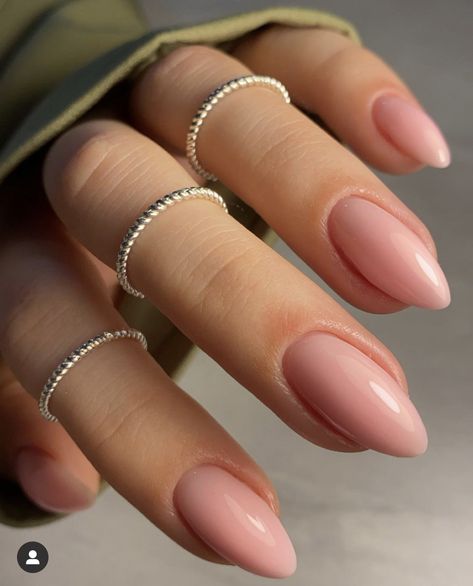 Nude Pink Nails, Nail Pink, Nails Care, Work Nails, Casual Nails, Oval Nails, Neutral Nails, Minimalist Nails, Classy Nails