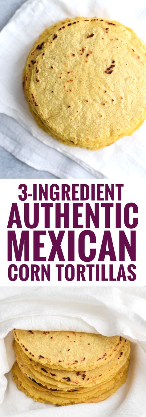 Corn Tortilla Recipes, Isabel Eats, Homemade Corn Tortillas, Mexican Corn, Tortilla Recipe, Mexican Cooking, Homemade Tortillas, Hispanic Food, Vegan And Gluten Free