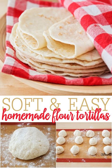 Homemade Tortilla Recipe, How To Make Flour, Homemade Ingredients, Tortillas Recipe, Homemade Flour, Recipes With Flour Tortillas, Southwestern Recipes, Homemade Tortilla, Homemade Flour Tortillas