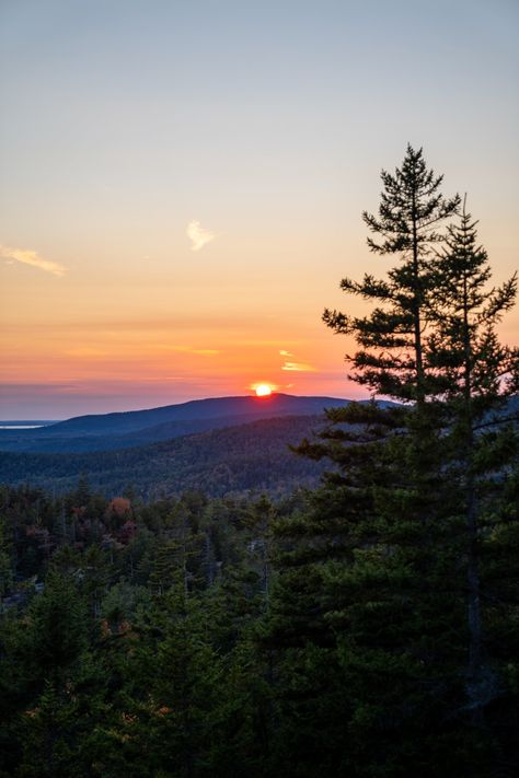 Best Sunset Hikes in Acadia National Park Maine Arcadia National Park, Your Potential Is Endless, Maine Aesthetic, 2025 Inspiration, Dream Places To Go, Acadia National Park Maine, Vision Board Collage, Board Collage, Mount Desert Island