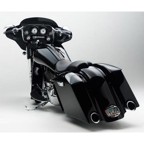 Rear Bagger Package Stretched Saddlebags Fender Harley-Davidson ® Touring - 800.964.6274 Street Glide Bagger, Motorcycle Harley Davidson, Harley Bagger, Street Glide Harley, Bagger Motorcycle, Harley Davidson Baggers, Harley Davidson Clothing, Custom Baggers, Harley Davidson Fatboy