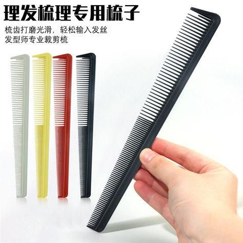 Hair Salon Haircut Comb Professional Hair Cutting Combs Men's Sideburns Trimming Hairdressing Tool Hair Trim, Professional Hair, Professional Hairstyles, Hair Health, Styling Tools, Barber Shop, Hair Salon, Beauty Health, Comb