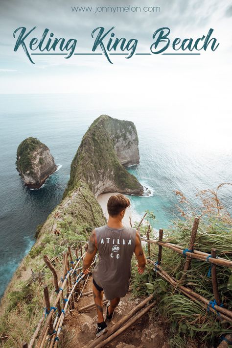 KELINGKING SECRET POINT BEACH IN NUSA PENIDA, BALI Instagram: jonny.melon Bali Photoshoot, Bali Instagram, Kelingking Beach, Penida Island, Nusa Penida Bali, Bali Honeymoon, Amazing Beaches, Nusa Penida, Adventure Guide