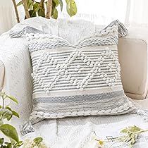 Neutral Pillow Covers, Cozy Dorm Room, Neutral Pillow, Boho Throw Pillow, Neutral Pillows, Boho Throws, Boho Throw Pillows, Long Pillow, Cover Sofa