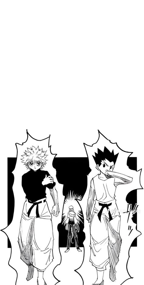 Hunter X Hunter Poster Hd, Hunter Exam, Gon And Killua, Power Of Friendship, New Wallpaper Iphone, Minimalist Tattoos, Anime Cover Photo, Dragon Ball Super Manga, Hunter Anime