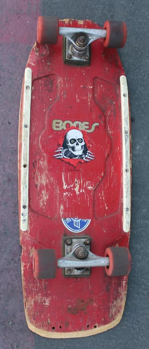 Vintage Sims Skateboard w/ Tracker Trucks Powell 90A Wheels Old School Pig Wide Old School Skateboards, Vintage Skateboards, Old School, Skateboard, Trucks