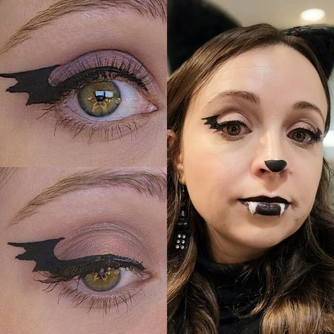 Halloween Bat Costume Makeup, Scary Bat Makeup, Cute Bat Makeup Halloween, Bat Costume Makeup Kids, Easy Bat Makeup Halloween, Halloween Bat Face Paint, Kids Bat Makeup, Easy Bat Makeup, Cute Bat Makeup