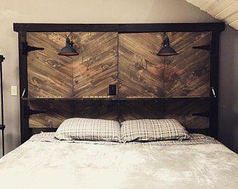 All things Steampunk Industrial Antique & by FaunaAndFloraDesign Hardwood Countertops, Ceiling Wood, Farmhouse Bedroom Furniture, Farmhouse Headboard, Reclaimed Wood Paneling, Industrial Antique, Steampunk Industrial, Rustic Luxe, Pine Boards