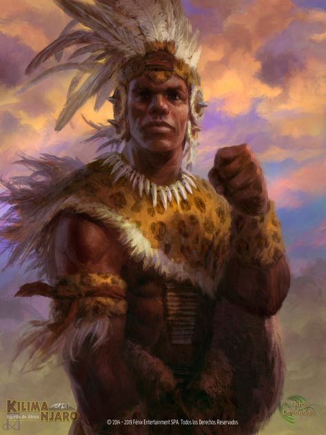 African Warrior Tattoos, Shaka Zulu, African Superhero, Zulu Warrior, Warrior Paint, Black Power Art, Black Warrior, Fallout Concept Art, African Tattoo