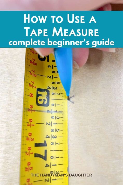 Tape Measure Tricks, Read A Tape Measure, Hack My Life, Sewing Tape Measure, Measurement Conversions, Bob The Builder, Trendy Sewing, Tape Measures, Beginner Woodworking Projects