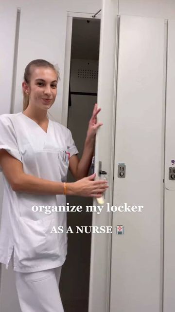 Nurse Locker Ideas, Work Locker Organization Nurse, Work Locker Ideas Nurse, Nurse Locker Organization, Locker Organization, Nurses Station, Nurse Aesthetic, Nurse Stickers, Nurses Week