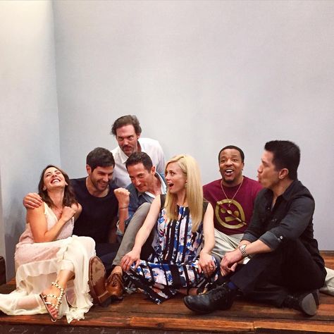 Halfway through the day and still havin' a blast! #ComicCon2015 #GRIMM #ComicCon Grimm Cast, Nbc Grimm, Bree Turner, Silas Weir Mitchell, Grimm Series, Claire Coffee, Grimm Tv Show, Grimm Tv, Sasha Roiz