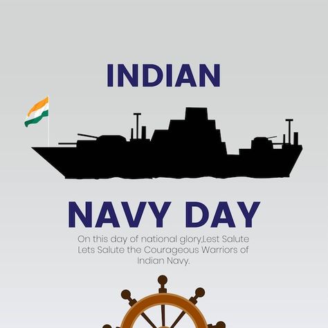 Indian Navy Day, Day Template, Navy Day, Indian Navy, Vector Banner, Vector Photo, Banner Design, Premium Vector, Graphic Resources