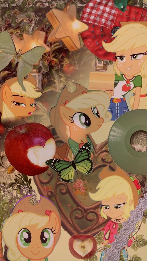 #applejack #mylittlepony Applejack Wallpaper, Header Image, Image Caption, Match Making, Fall Weather, Made In Heaven, My Little Pony, Aesthetic Wallpapers