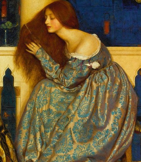 Frank Cadogan Cowper 'Venetian ladies listening to the serenade Frank Cadogan Cowper, Pre Raphaelite Paintings, Pre Raphaelite Brotherhood, Pre Raphaelite Art, Dante Gabriel Rossetti, Istoria Artei, John Everett Millais, John William Waterhouse, Arte Van Gogh