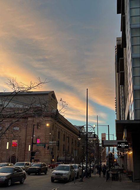 City Apartment Aesthetic, Empty Soul, Downtown Aesthetic, Denver City, Denver Art, Downtown Denver, Art District, Apartment Aesthetic, Grad School